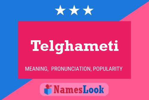 ملصق اسم Telghameti