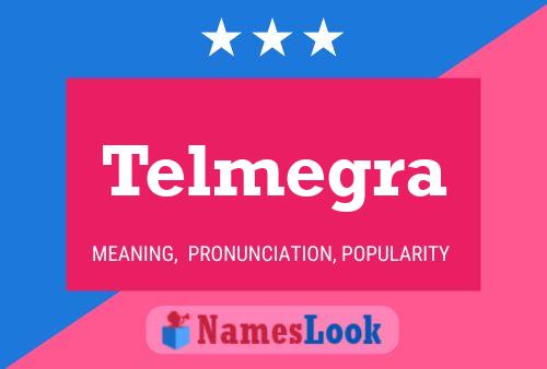 ملصق اسم Telmegra