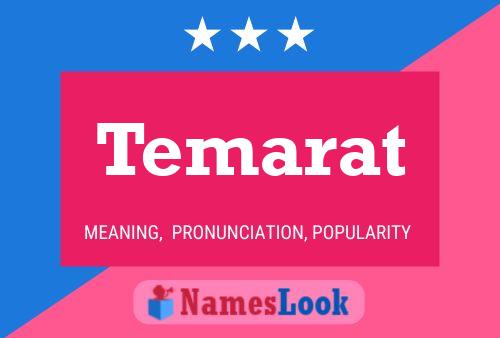 ملصق اسم Temarat