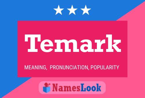 ملصق اسم Temark