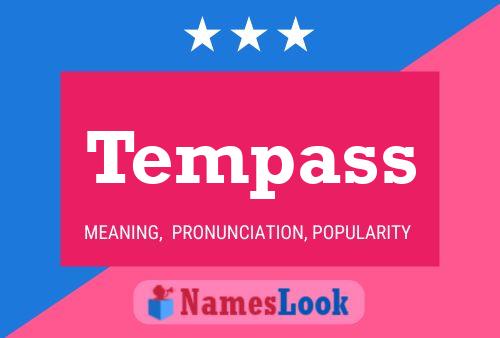 ملصق اسم Tempass