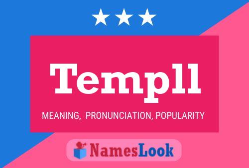 ملصق اسم Templl