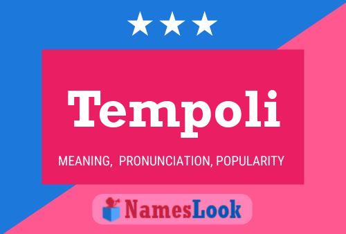 ملصق اسم Tempoli