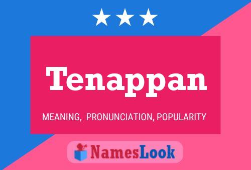 ملصق اسم Tenappan