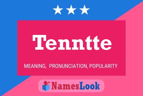 ملصق اسم Tenntte