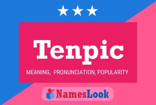 ملصق اسم Tenpic