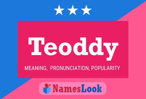 ملصق اسم Teoddy