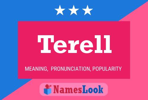 ملصق اسم Terell