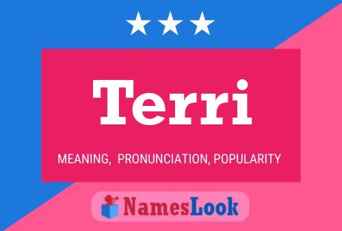 ملصق اسم Terri