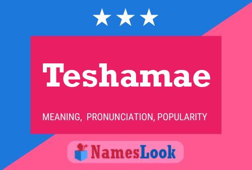 ملصق اسم Teshamae