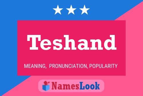 ملصق اسم Teshand