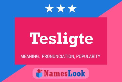 ملصق اسم Tesligte