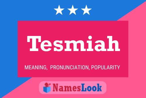 ملصق اسم Tesmiah