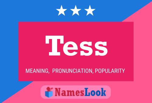 ملصق اسم Tess