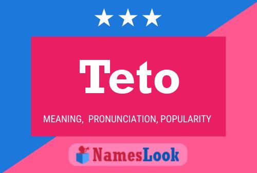 ملصق اسم Teto