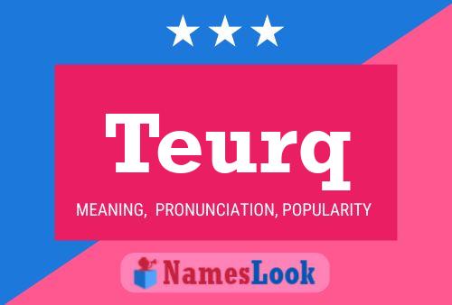 ملصق اسم Teurq