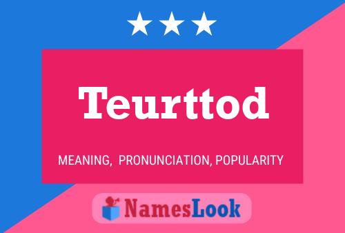 ملصق اسم Teurttod