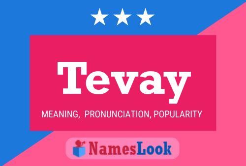 ملصق اسم Tevay