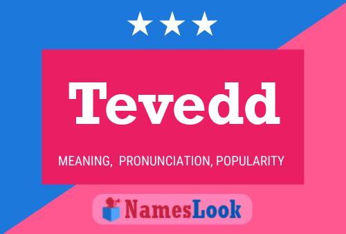 ملصق اسم Tevedd