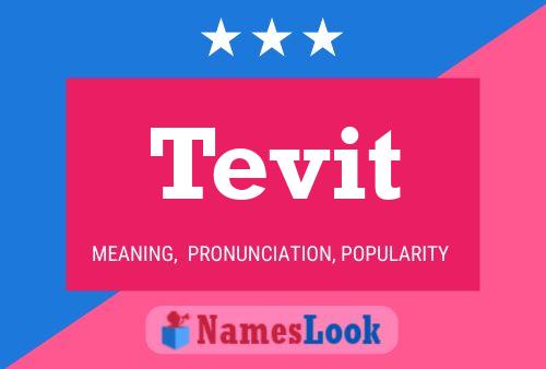 ملصق اسم Tevit