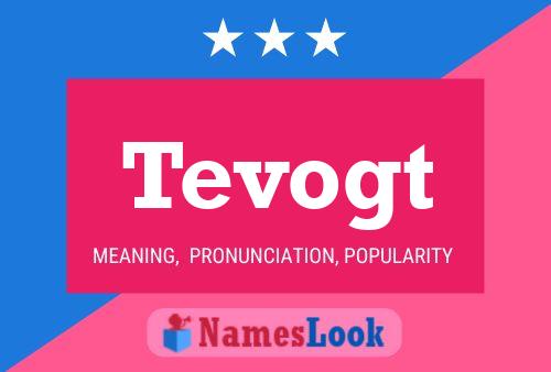 ملصق اسم Tevogt