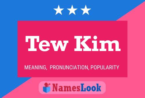 ملصق اسم Tew Kim