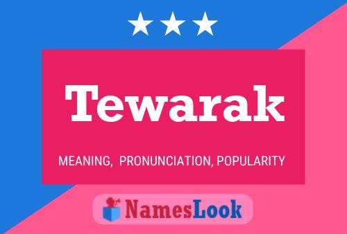 ملصق اسم Tewarak