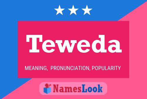 ملصق اسم Teweda