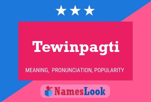 ملصق اسم Tewinpagti