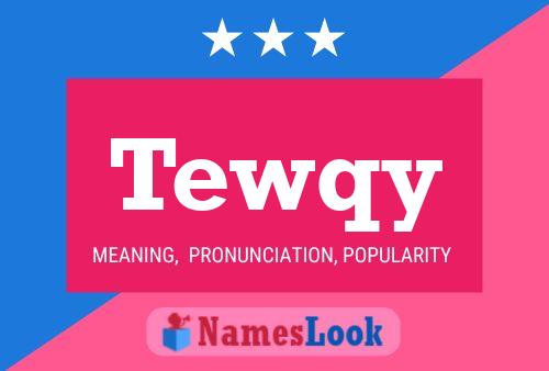 ملصق اسم Tewqy