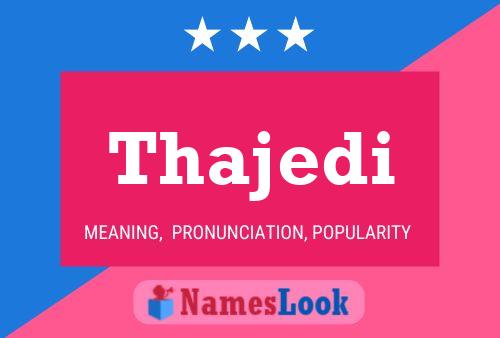 ملصق اسم Thajedi