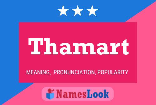 ملصق اسم Thamart