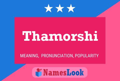 ملصق اسم Thamorshi