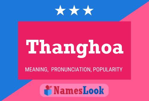 ملصق اسم Thanghoa