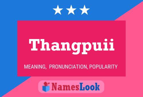 ملصق اسم Thangpuii