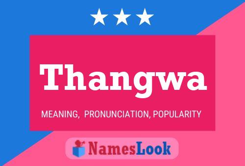 ملصق اسم Thangwa