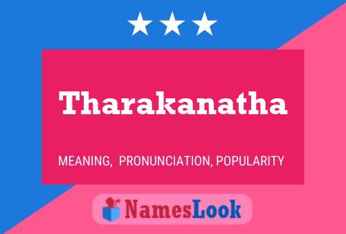 ملصق اسم Tharakanatha