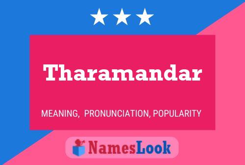 ملصق اسم Tharamandar