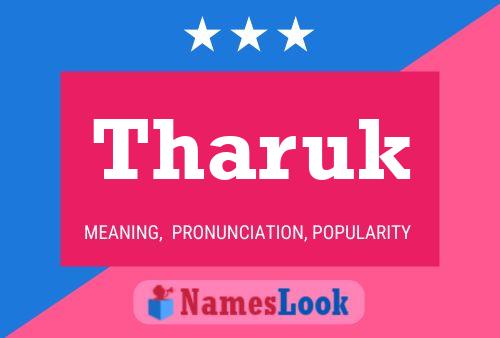 ملصق اسم Tharuk