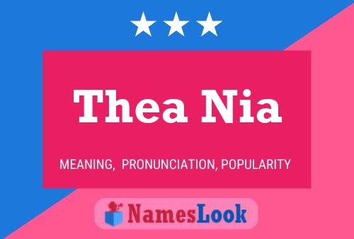 ملصق اسم Thea Nia