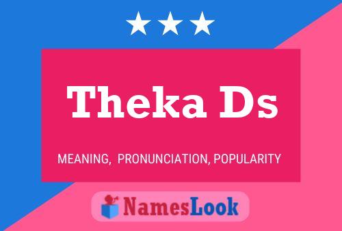 ملصق اسم Theka Ds