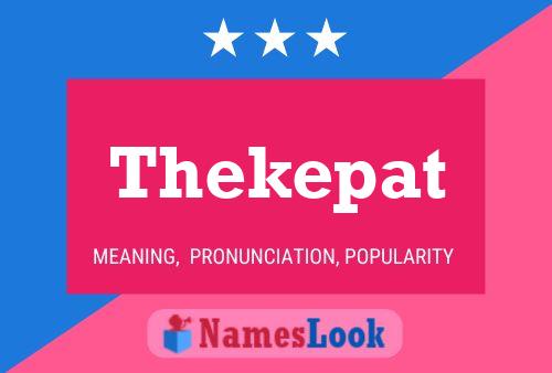 ملصق اسم Thekepat