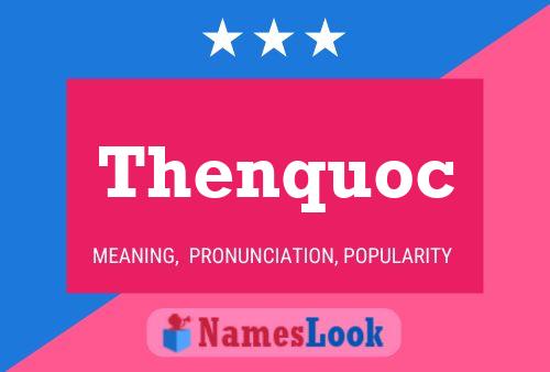 ملصق اسم Thenquoc