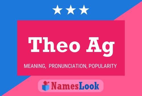 ملصق اسم Theo Ag