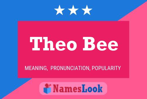 ملصق اسم Theo Bee