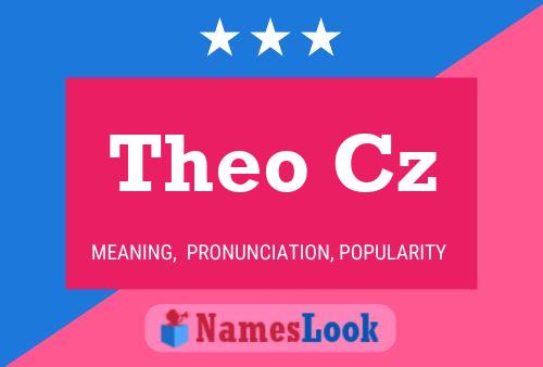 ملصق اسم Theo Cz