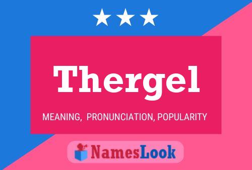 ملصق اسم Thergel