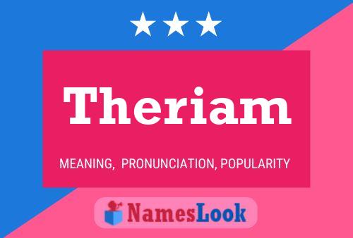 ملصق اسم Theriam