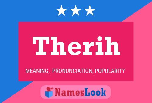 ملصق اسم Therih