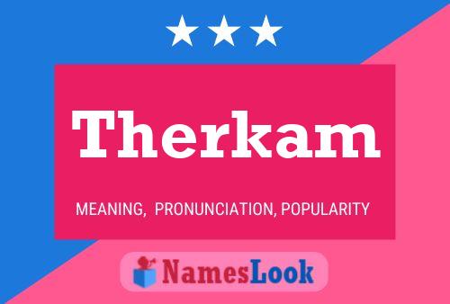 ملصق اسم Therkam